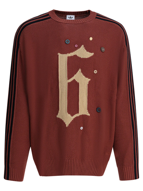 Adidas Originals "Song For The Mute ADI006" crewneck - Bordeaux