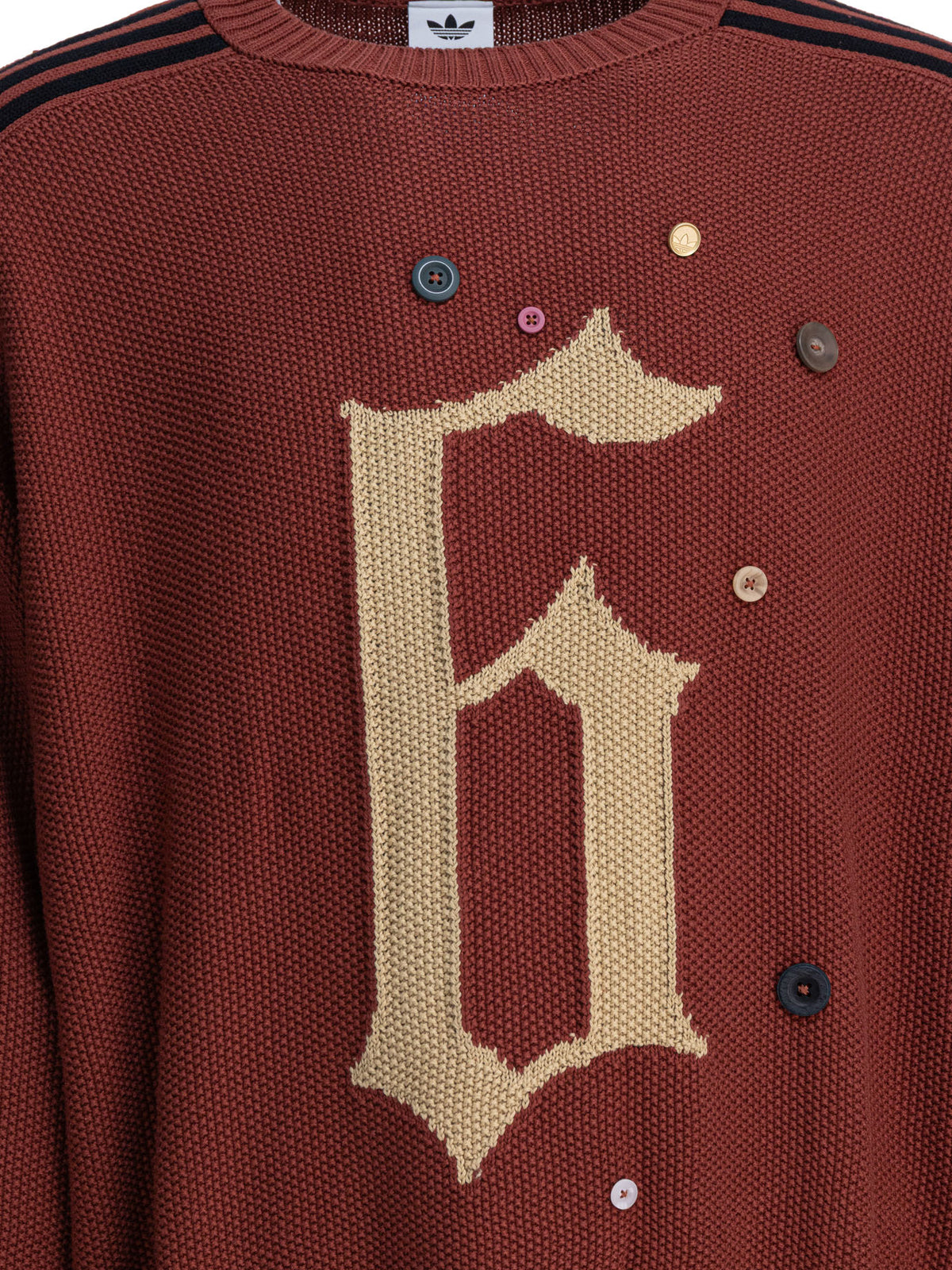 Adidas Originals "Song For The Mute ADI006" crewneck - Bordeaux