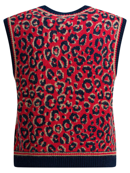 Adidas Originals "Wales Bonner Knit" vest - Red