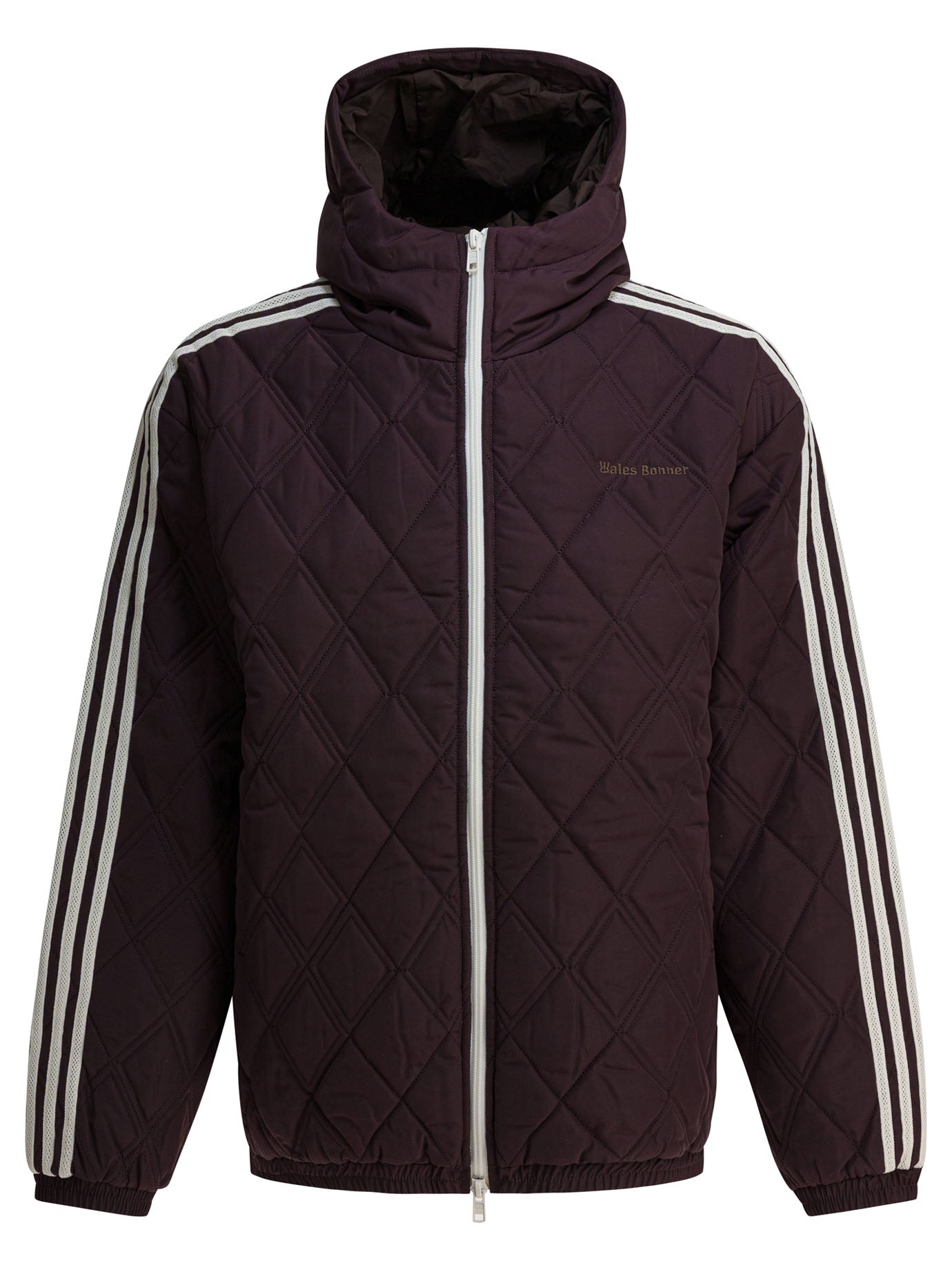 Adidas Originals "Wales Bonner" quilted jacket - Bordeaux
