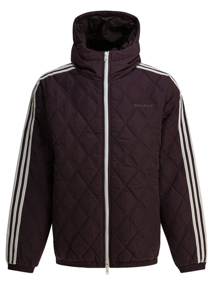 Adidas Originals "Wales Bonner" quilted jacket - Bordeaux