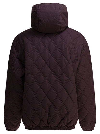 Adidas Originals "Wales Bonner" quilted jacket - Bordeaux