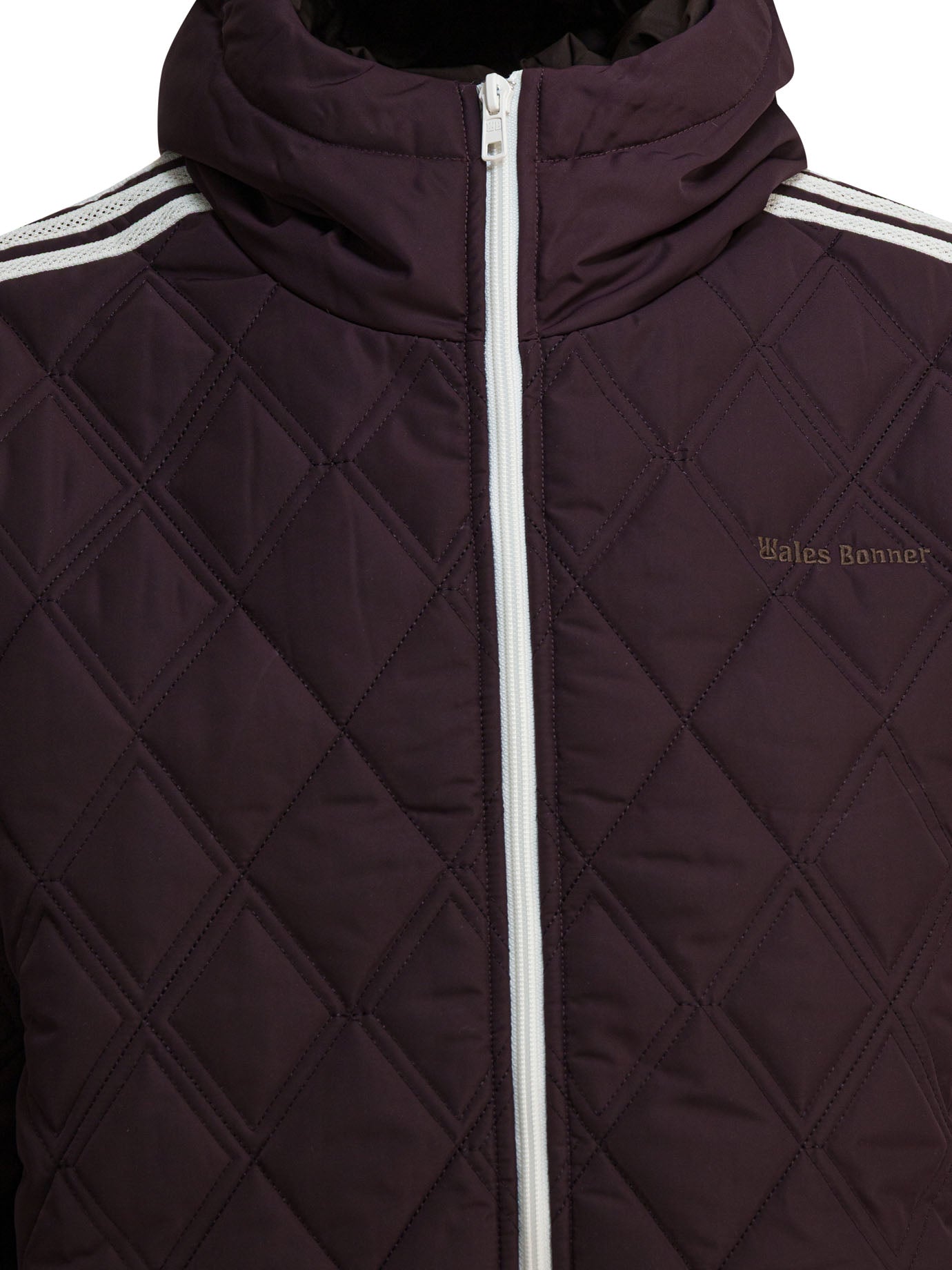 Adidas Originals "Wales Bonner" quilted jacket - Bordeaux