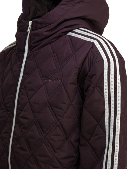 Adidas Originals "Wales Bonner" quilted jacket - Bordeaux