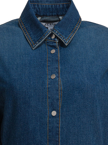AlaïA Denim shirt - Blue