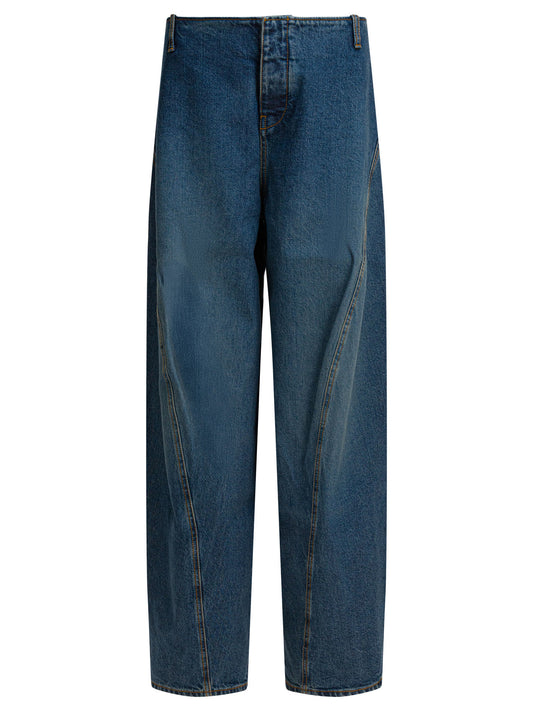 AlaïA "Cargo" Jeans - Blue