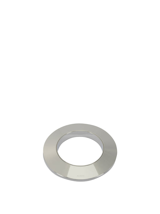 AlaïA "Blade" rigid bracelet - Silver