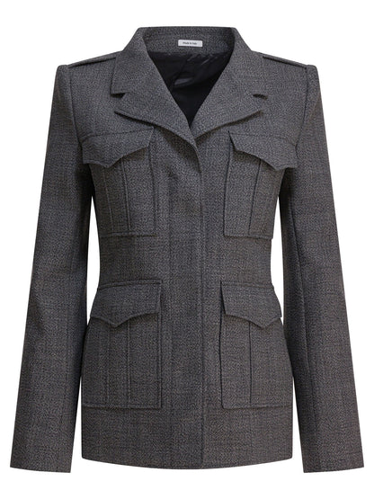 Alexander Mcqueen JACKET - Grey
