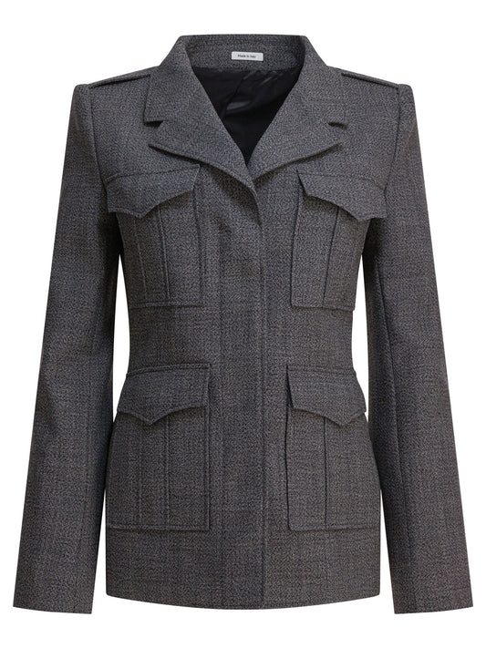 Alexander Mcqueen JACKET - Grey