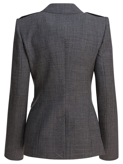 Alexander Mcqueen JACKET - Grey