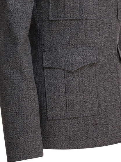Alexander Mcqueen JACKET - Grey