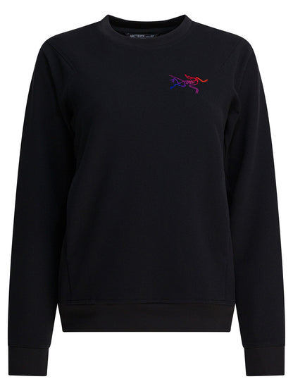 Arc'teryx "Aestas Crew" Sweatshirt crewneck - Black