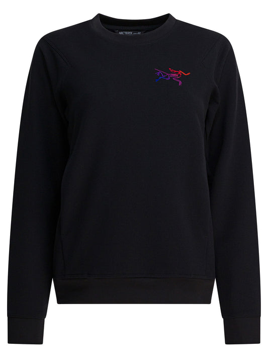 Arc'teryx "Aestas Crew" Sweatshirt crewneck - Black