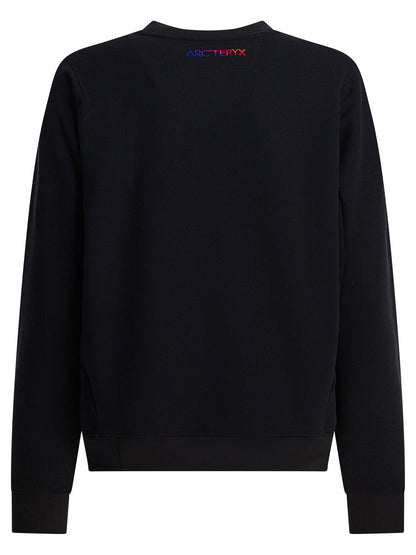 Arc'teryx "Aestas Crew" Sweatshirt crewneck - Black