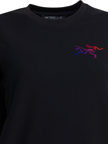 Arc'teryx "Aestas Crew" Sweatshirt crewneck - Black