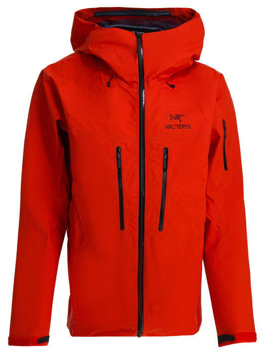 Arc'teryx "Alpha SV" windbreaker jacket - Red