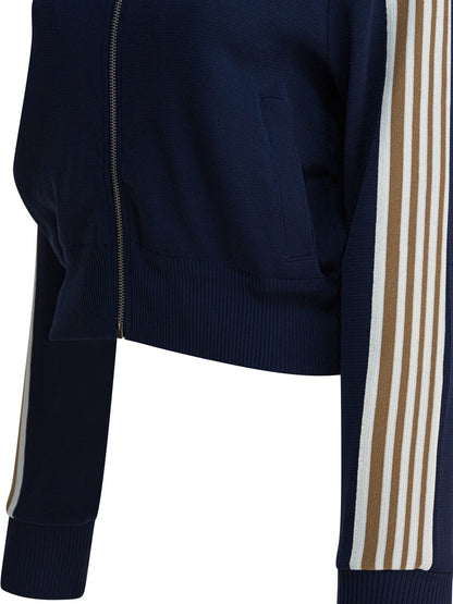Autry Viscose blend zippered sweatshirt - Blue