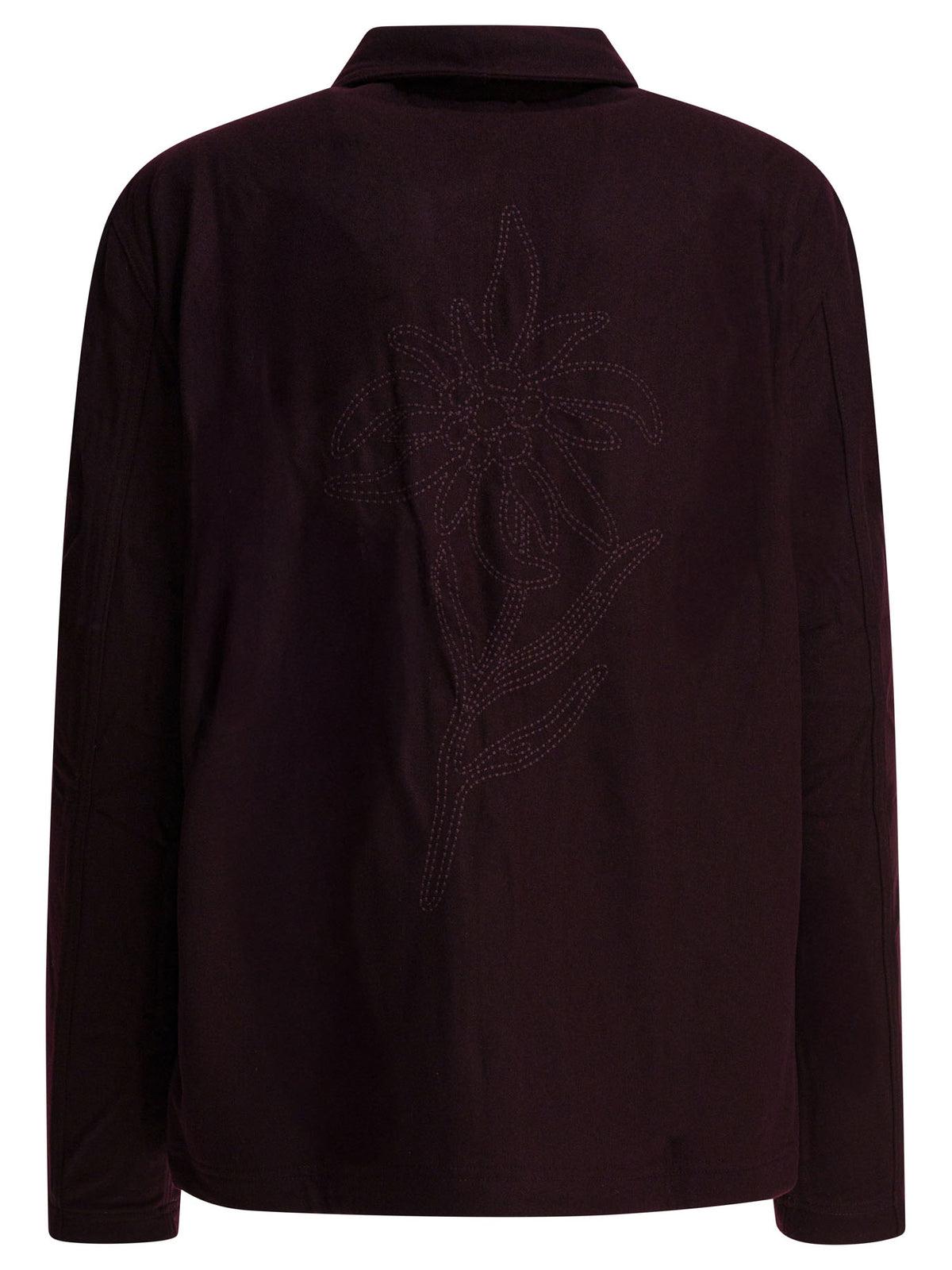 Autry Wool blend overshirt jacket - Bordeaux