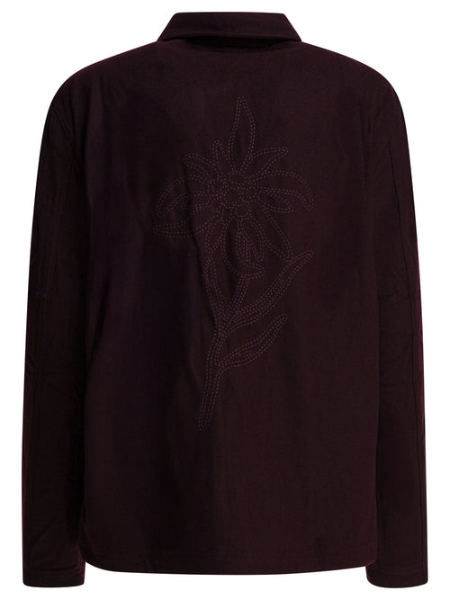 Autry Wool blend overshirt jacket - Bordeaux