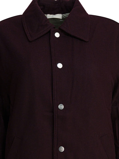 Autry Wool blend overshirt jacket - Bordeaux