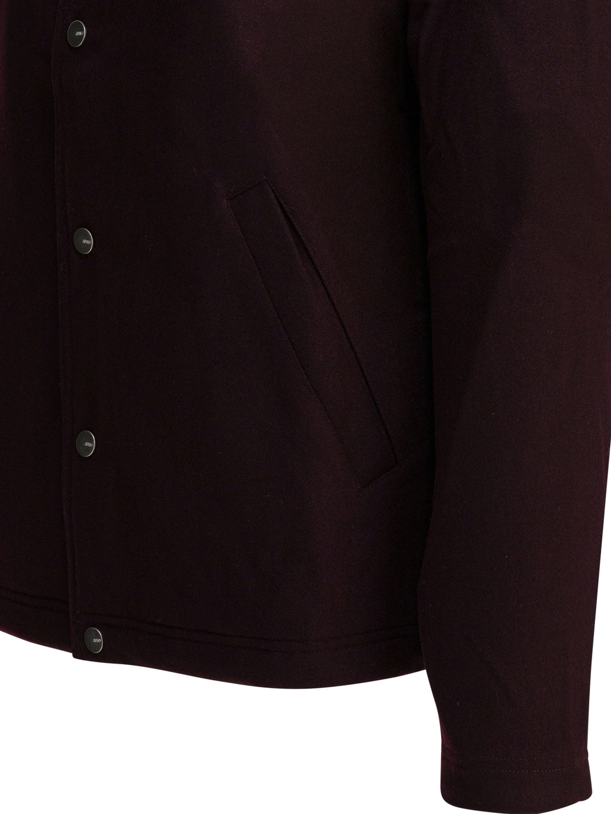 Autry Wool blend overshirt jacket - Bordeaux