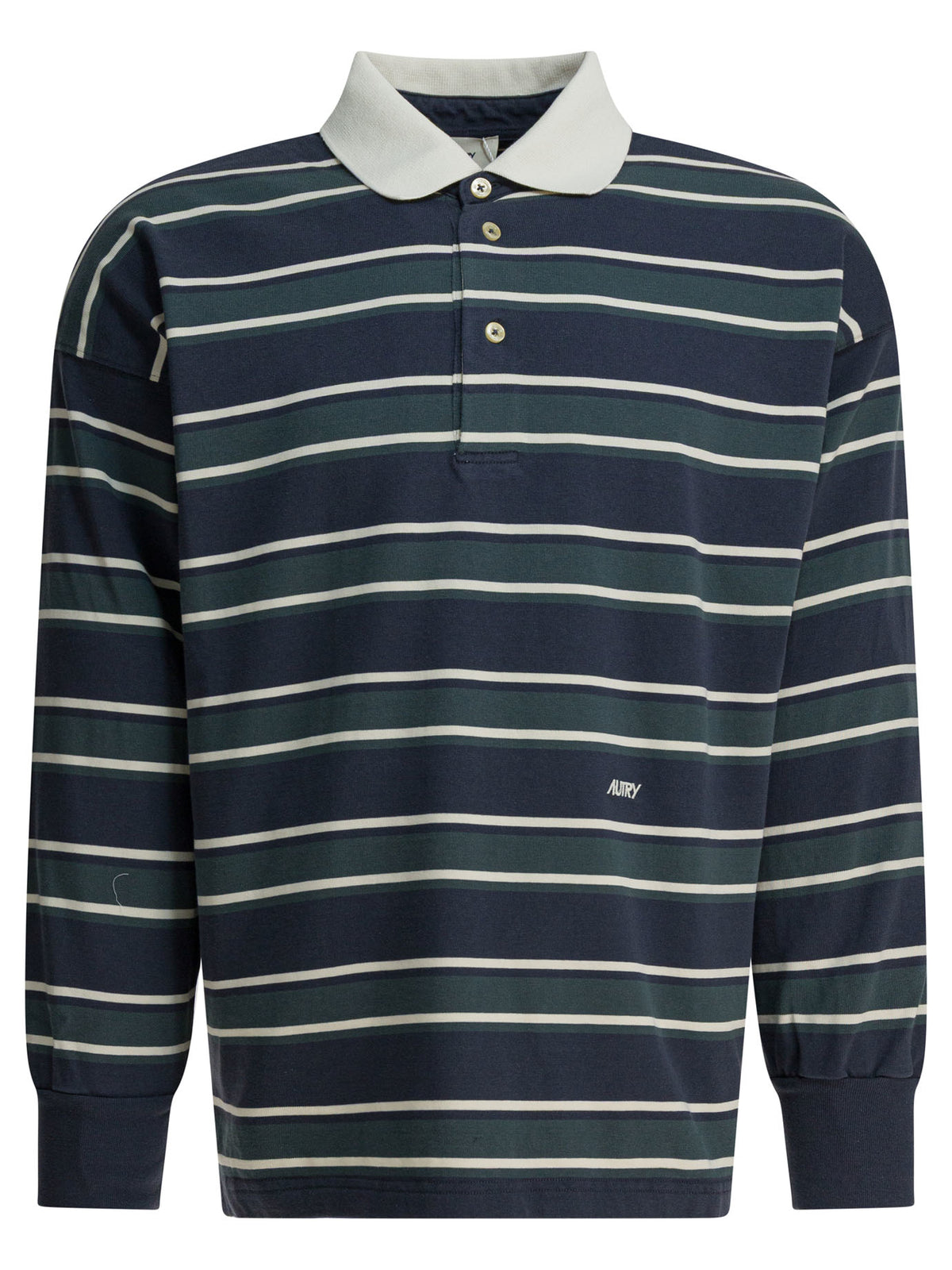 Autry "Rugby" cotton polo shirt - Blue