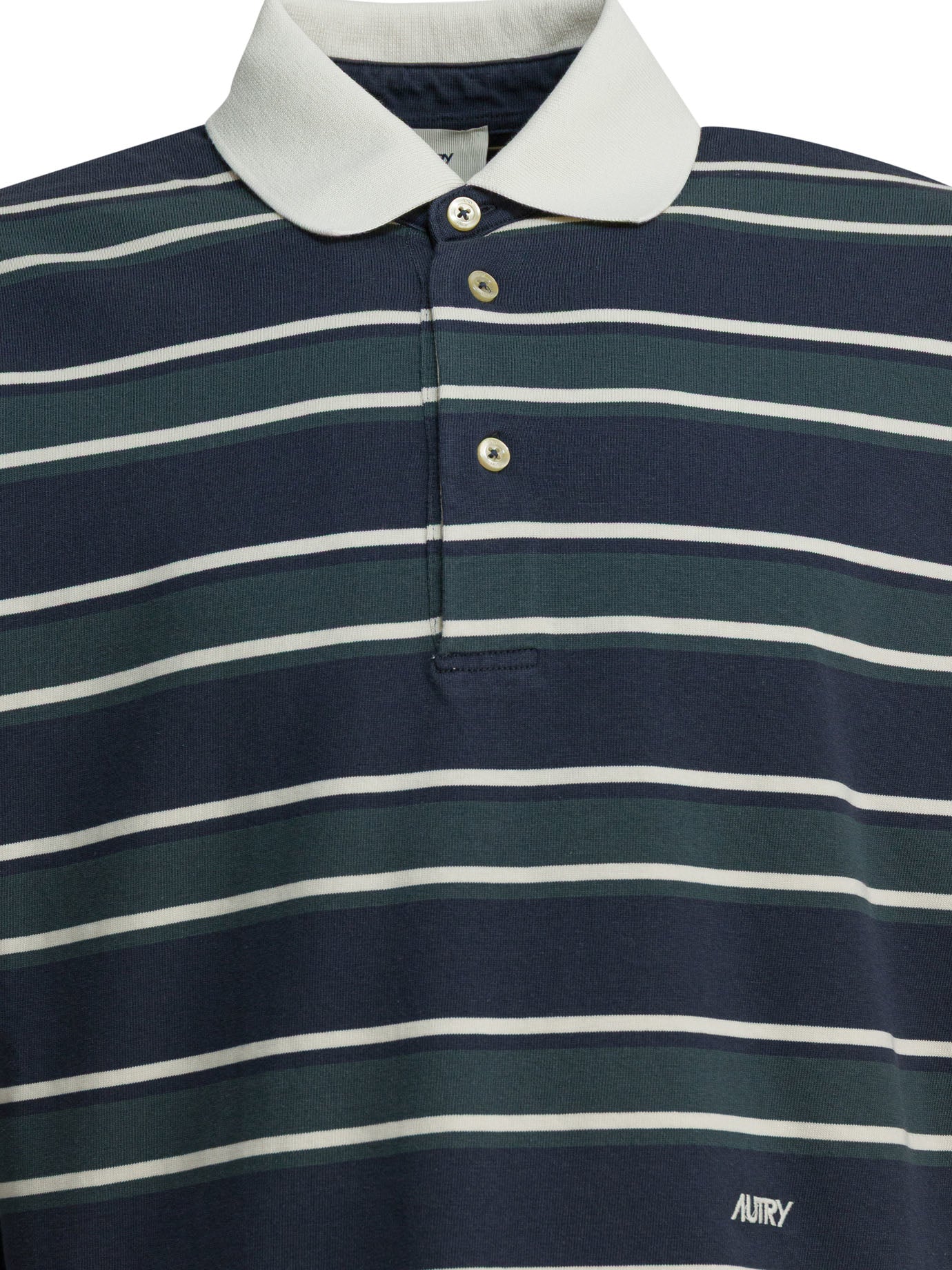 Autry "Rugby" cotton polo shirt - Blue
