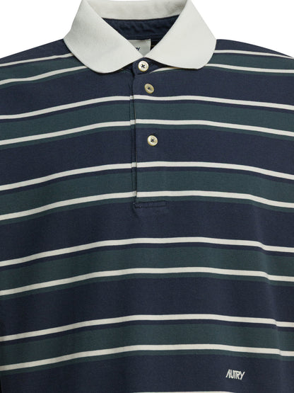 Autry "Rugby" cotton polo shirt - Blue