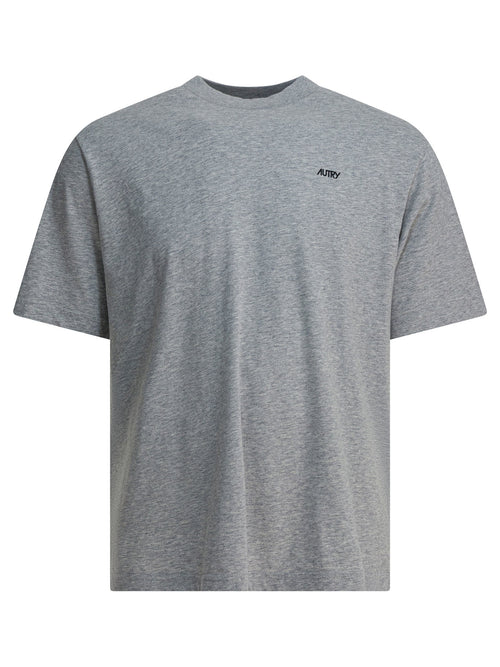 Autry Cotton t-shirt with logo - Grey