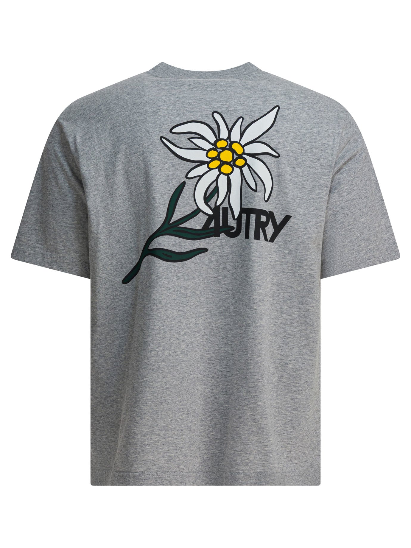 Autry Cotton t-shirt with logo - Grey