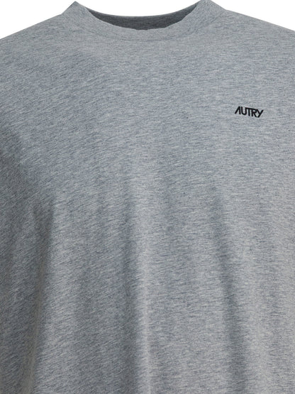 Autry Cotton t-shirt with logo - Grey