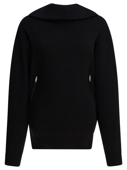 Balenciaga "Back-to-Front" Sweater - Black