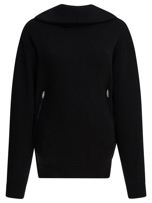 Balenciaga "Back-to-Front" Sweater - Black
