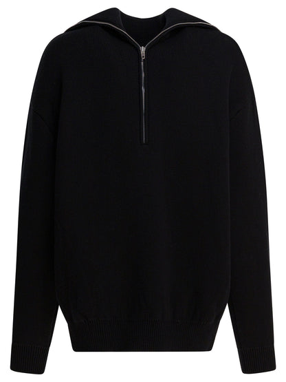 Balenciaga "Back-to-Front" Sweater - Black