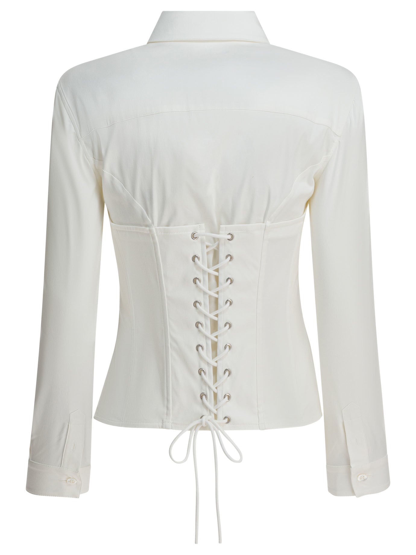 Balenciaga Corset shirt - White