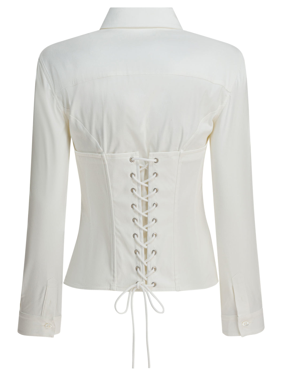 Balenciaga Corset shirt - White