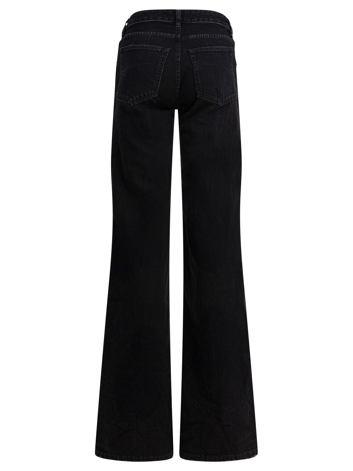Balenciaga Wide leg jeans - Black