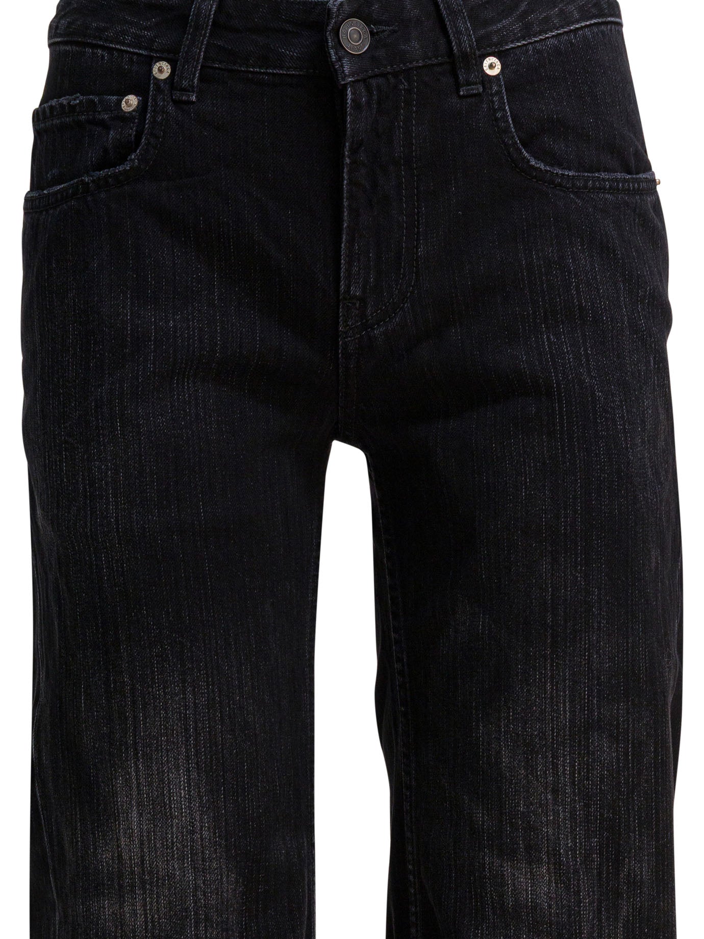 Balenciaga Wide leg jeans - Black