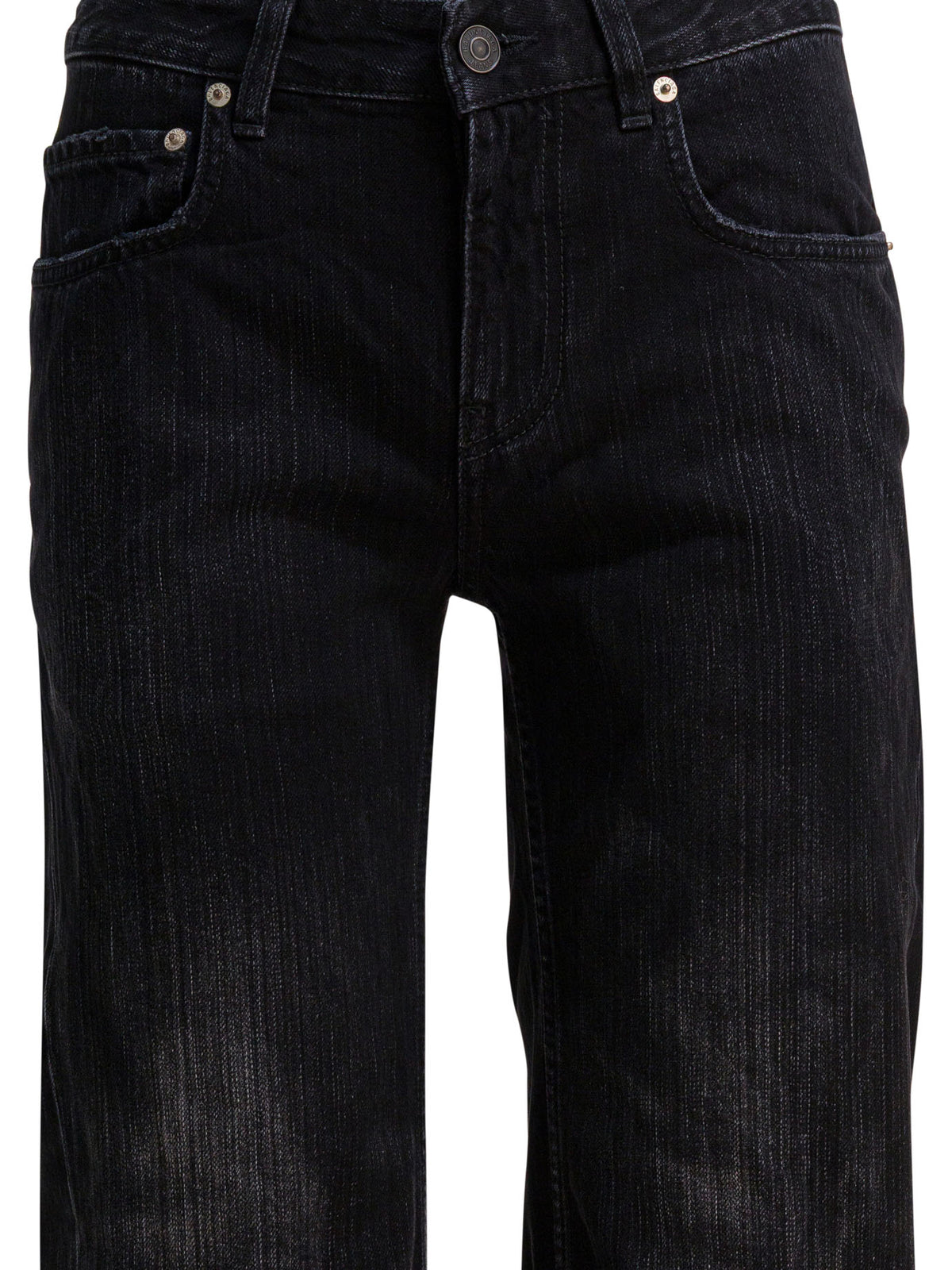 Balenciaga Wide leg jeans - Black