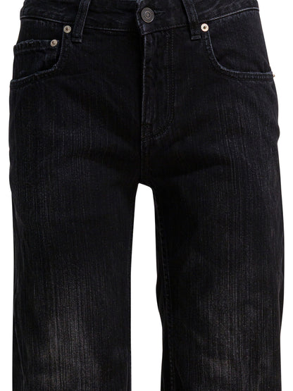 Balenciaga Wide leg jeans - Black