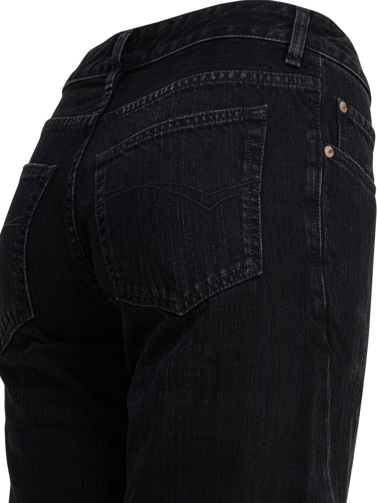 Balenciaga Wide leg jeans - Black