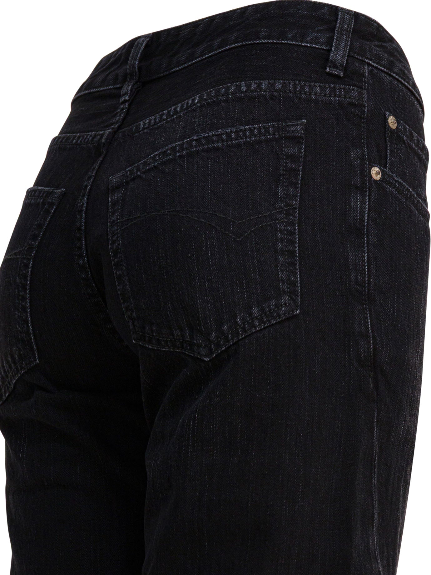 Balenciaga Wide leg jeans - Black