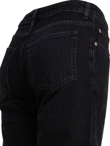 Balenciaga Wide leg jeans - Black