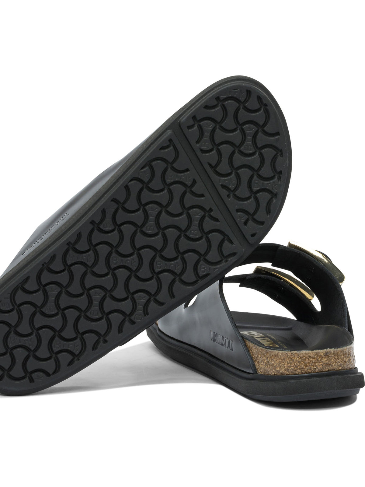 Birkenstock "Arizona Droplet Buckle" low sandals - Black
