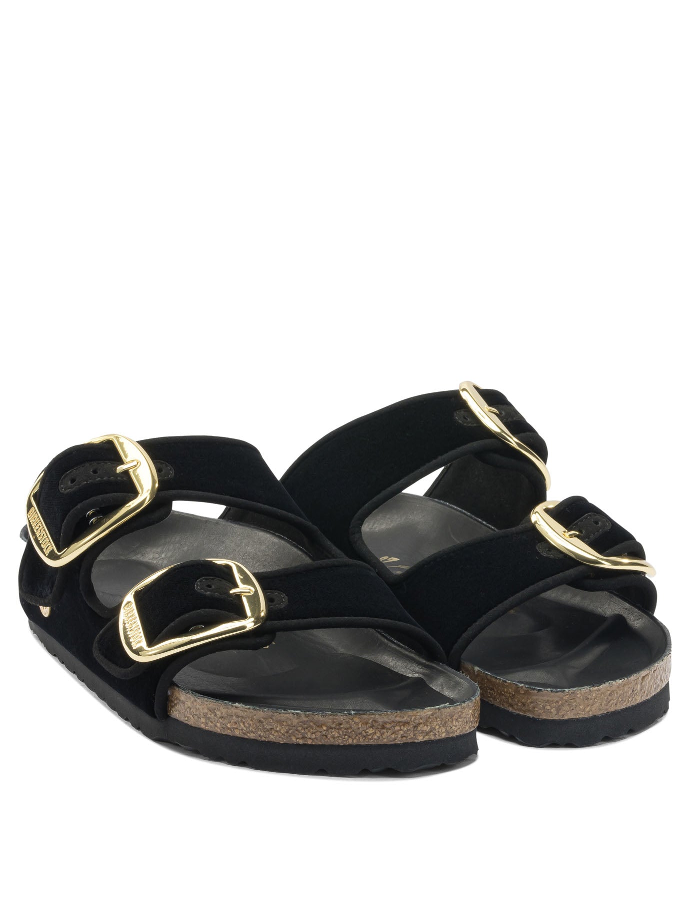 Birkenstock "Arizona Big Buckle" low sandals - Black