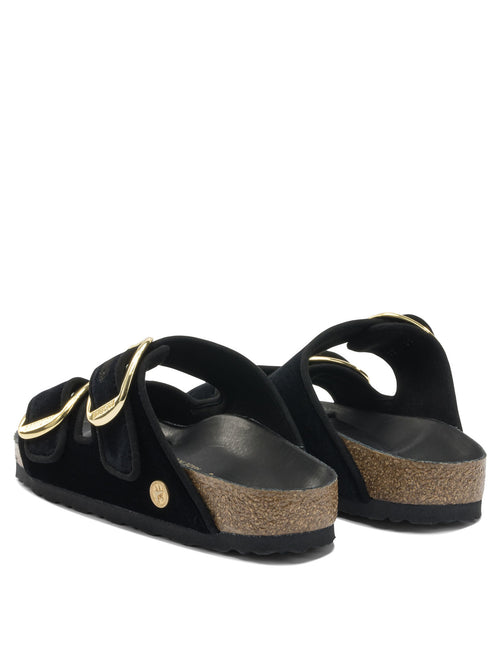 Birkenstock "Arizona Big Buckle" low sandals - Black
