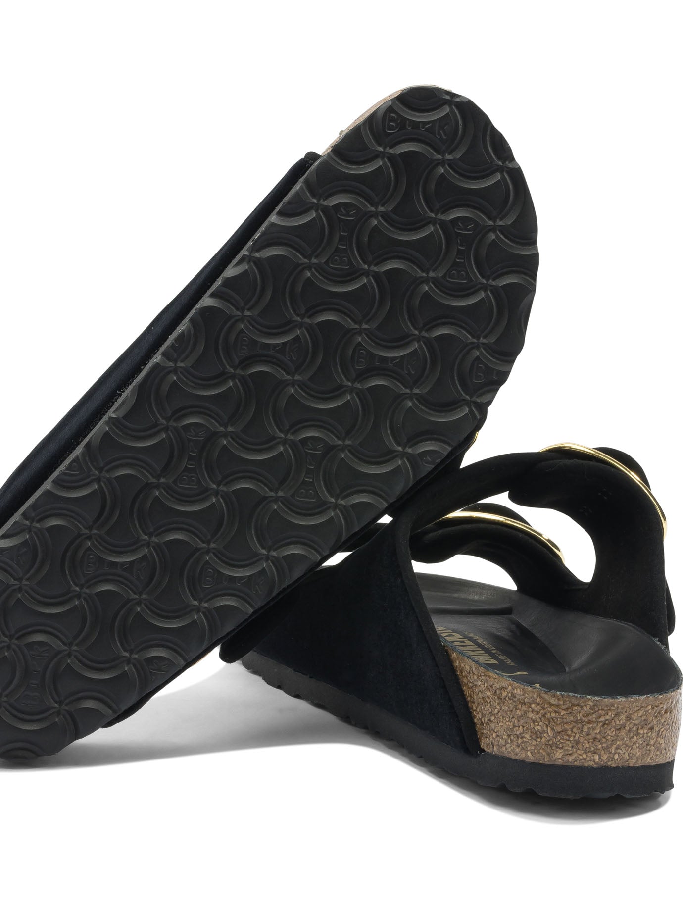 Birkenstock "Arizona Big Buckle" low sandals - Black