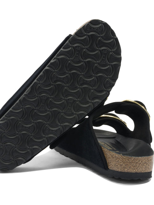Birkenstock "Arizona Big Buckle" low sandals - Black