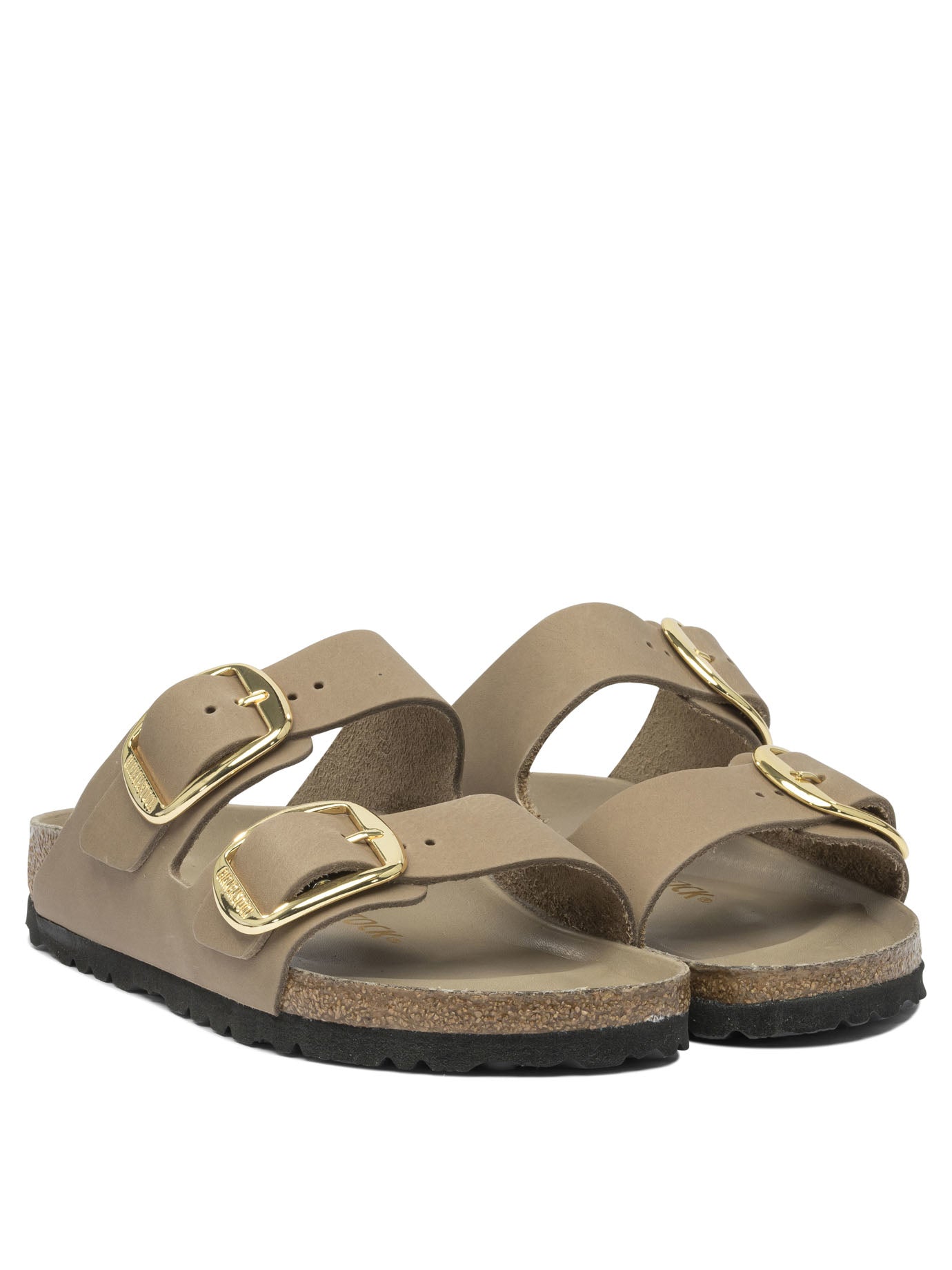 Birkenstock "Arizona Big Buckle" low sandals - Brown