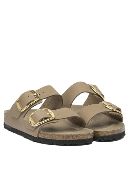 Birkenstock "Arizona Big Buckle" low sandals - Brown